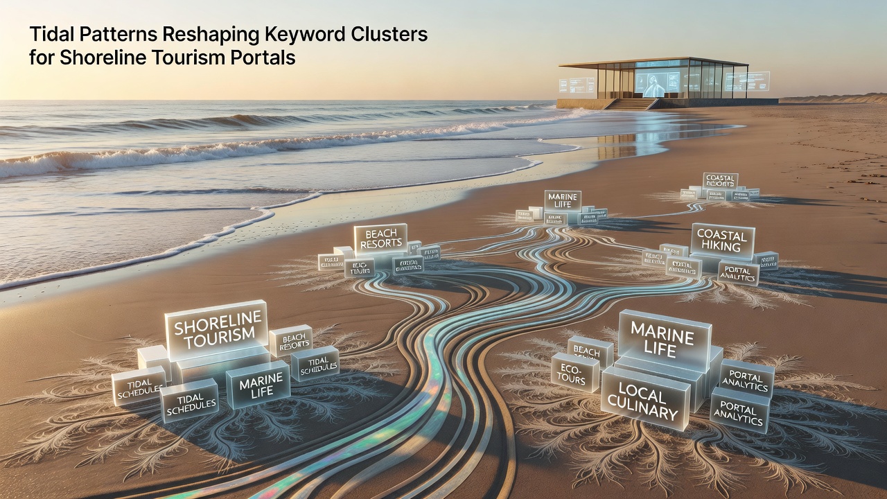 Tidal Patterns Reshaping Keyword Clusters for Shoreline Tourism Portals